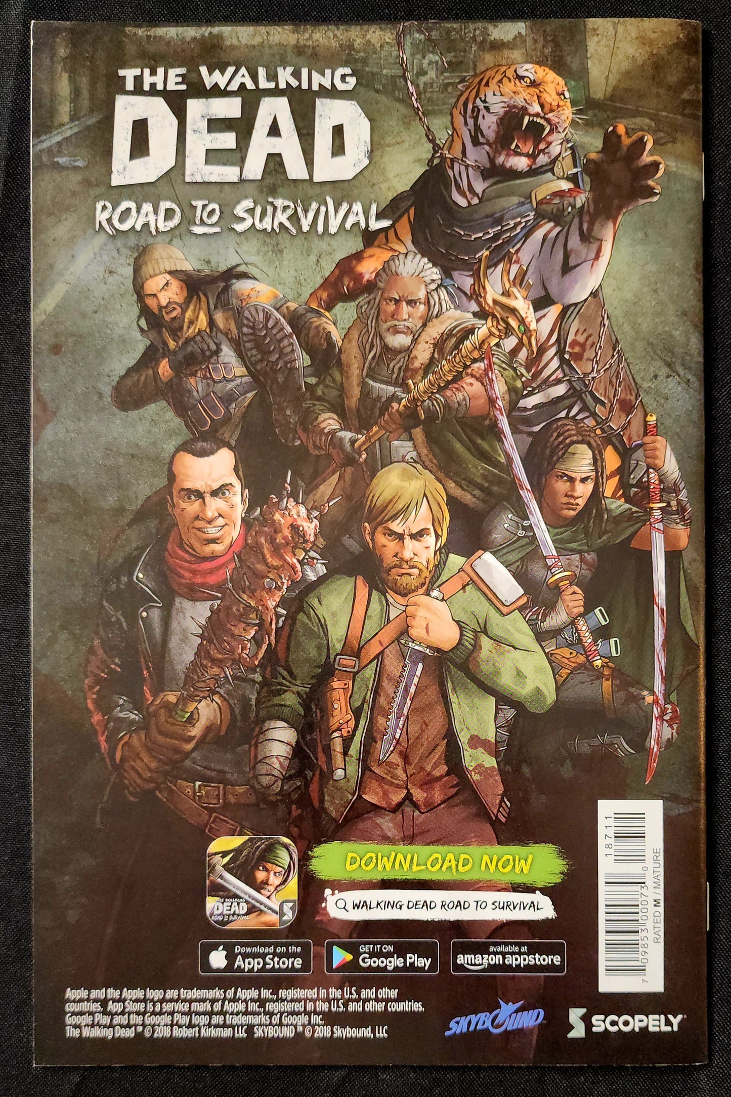 The Walking Dead #187 (NM-)