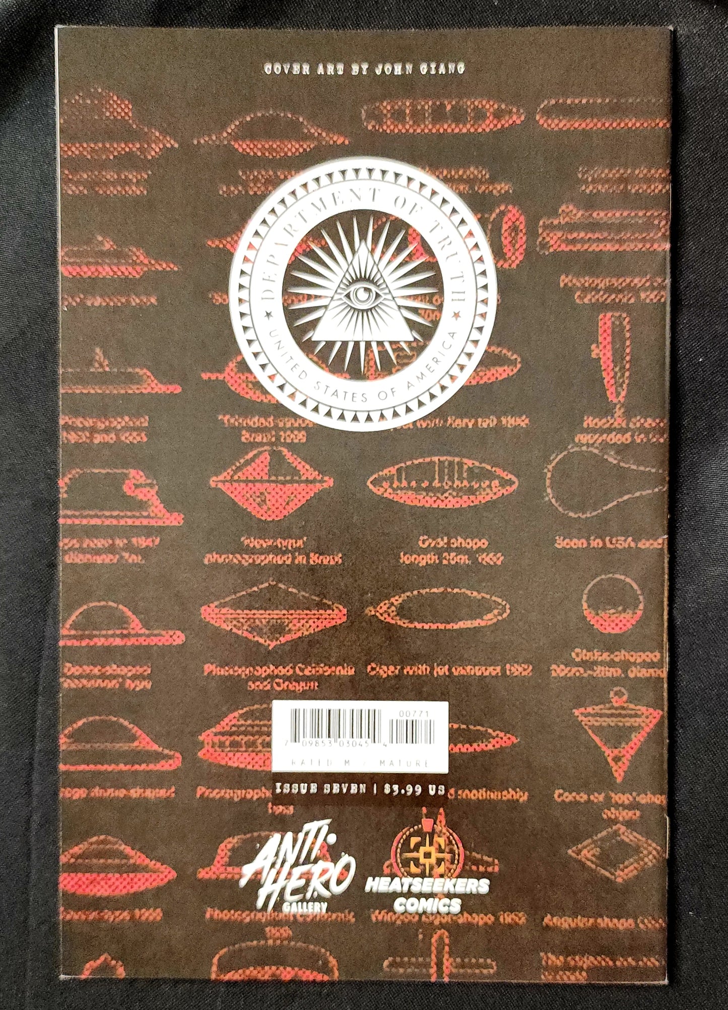 The Department of Truth #7 Antihero Gallery Variant (VF+)
