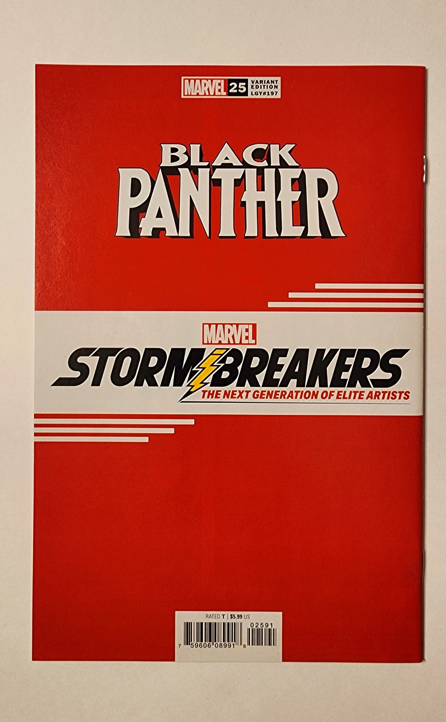 Black Panther (Vol. 7) #25 Stormbreakers Variant (VF/NM)