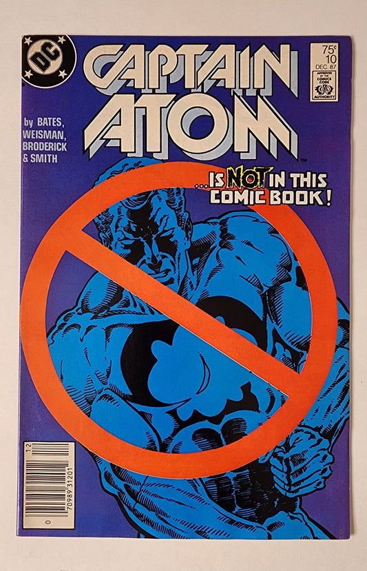 Captain Atom #10 (FN+)