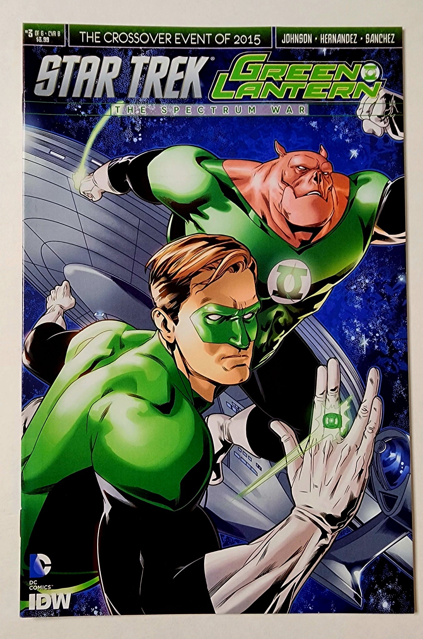 Star Trek / Green Lantern: The Spectrum War #3 Cover B (FN/VF)