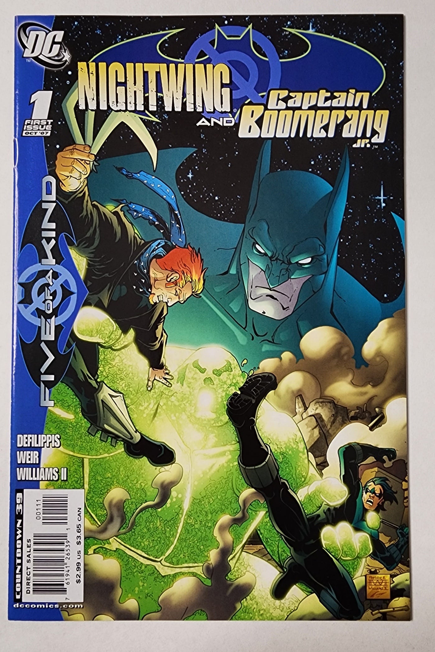 Outsiders: Five of a Kind- Nightwing & Captain Boomerang Jr. #1 (VF)