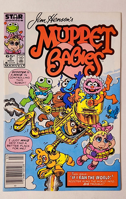 Muppet Babies #6 Newsstand (VF/NM)
