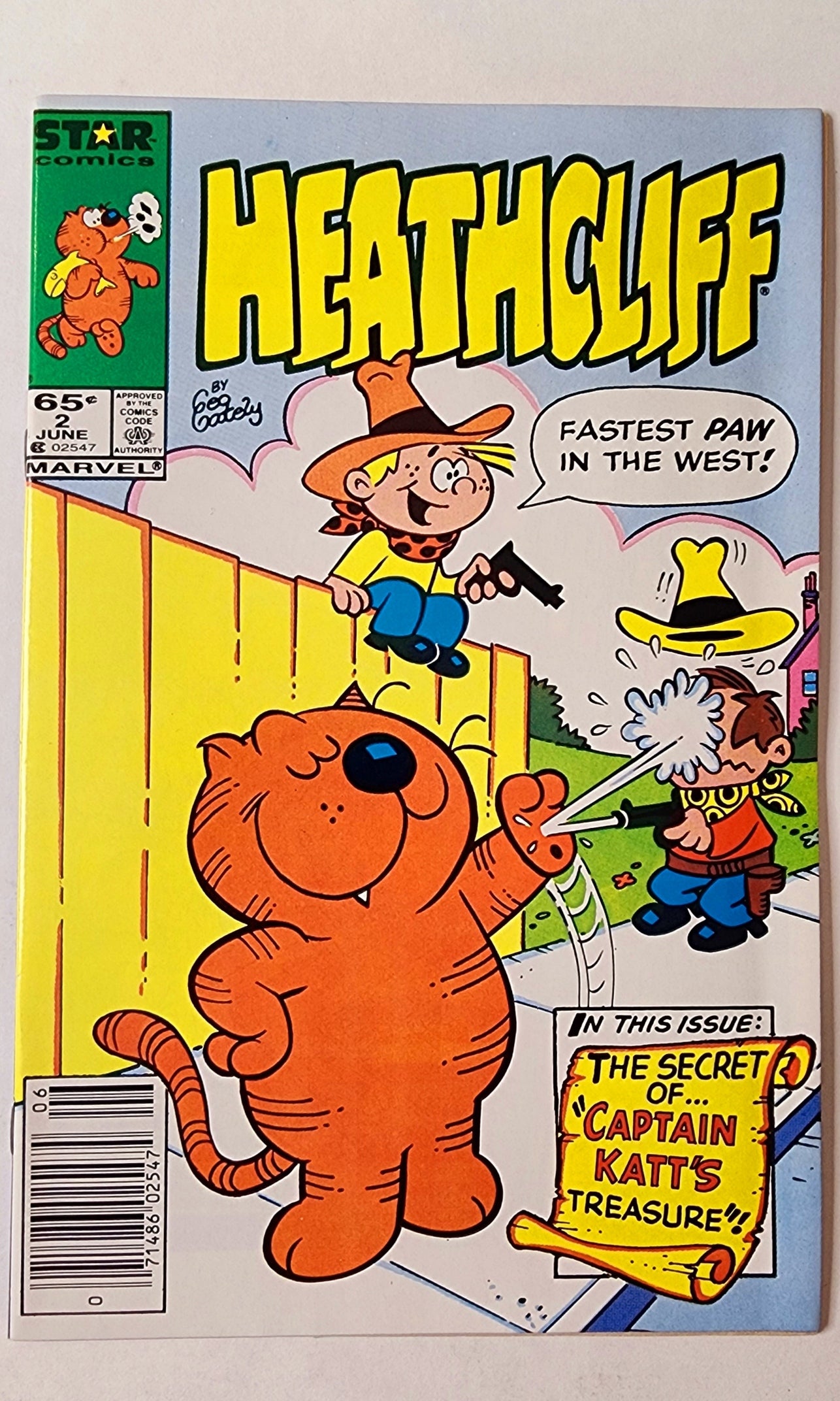 Heathcliff #2 Newsstand (VF+)