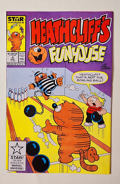 Heathcliff's Funhouse #4 (VF-)