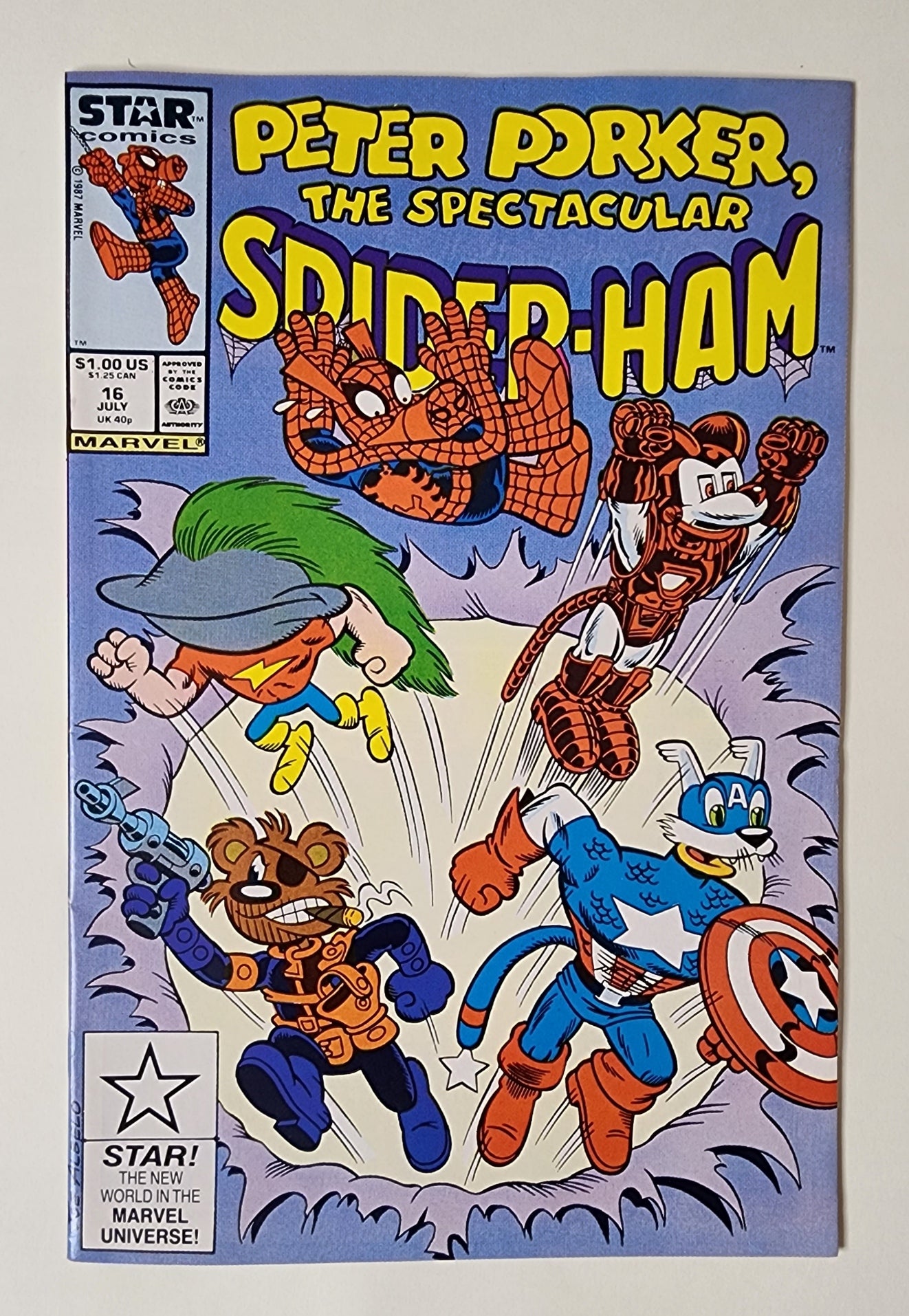 Peter Porker, The Spectacular Spider-Ham #16 (VF-)