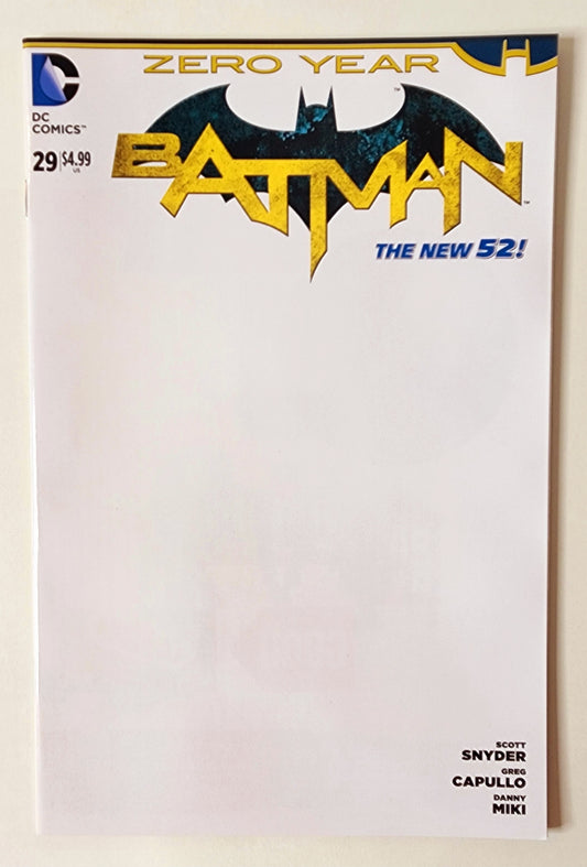 Batman (Vol. 2) #29 Blank Variant (NM)