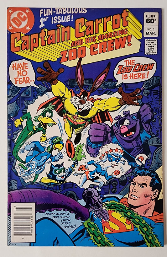 Captain Carrot And His Amazing Zoo Crew #1 Newsstand (FN)