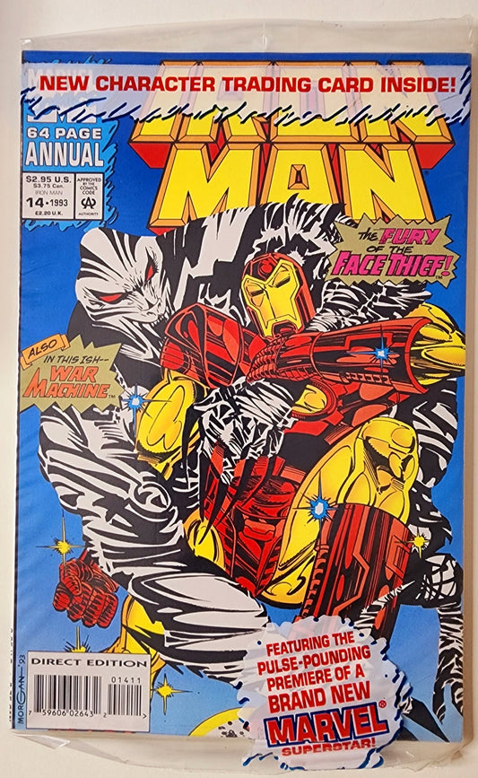 Iron Man Annual #14 in Polybag (VF/NM)