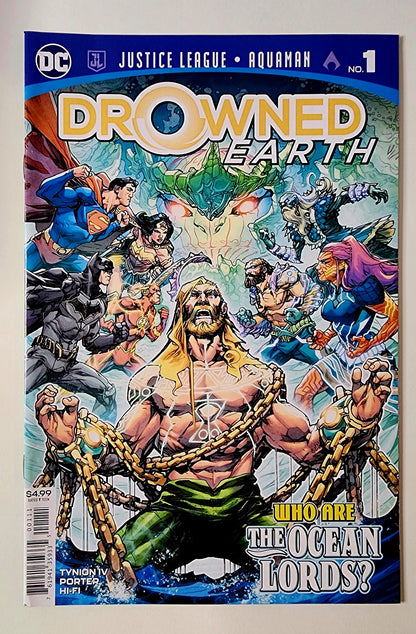 JLA/Aquaman: Drowned Earth #1 (FN/VF)