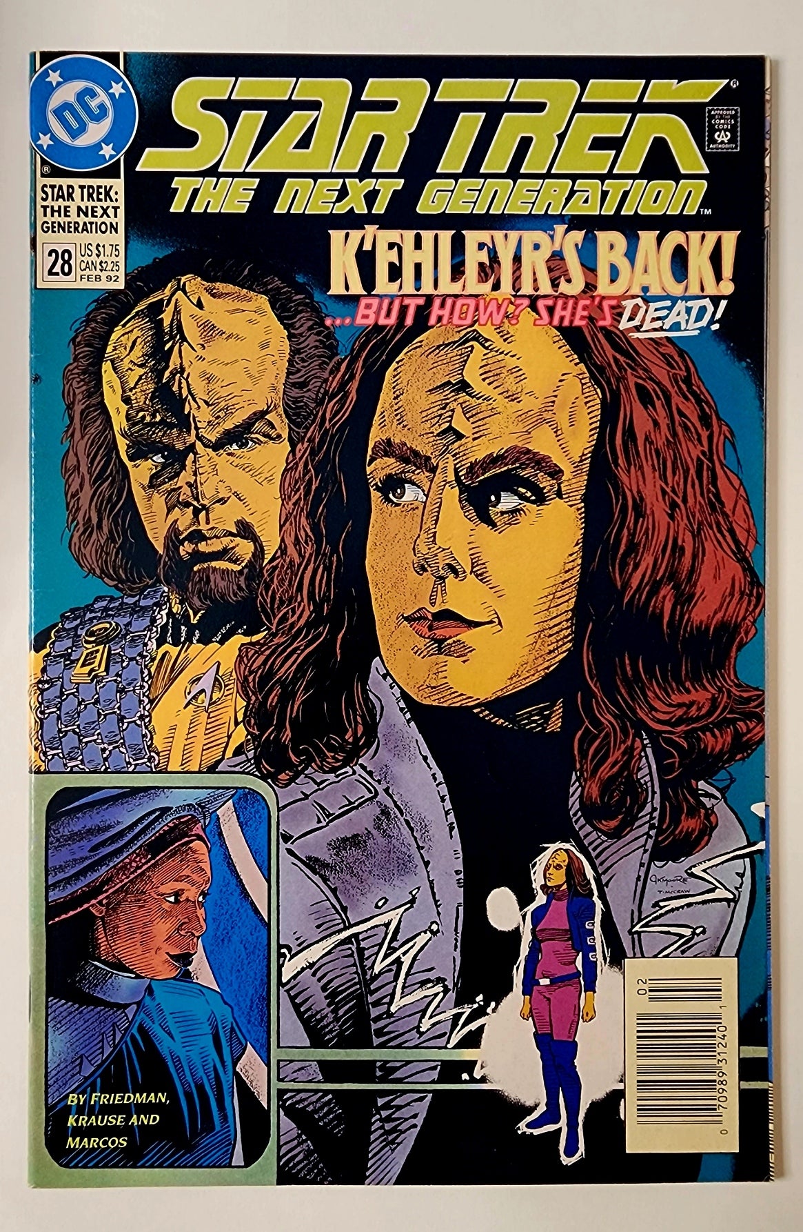 Star Trek: The Next Generation #28 Newsstand (FN+)