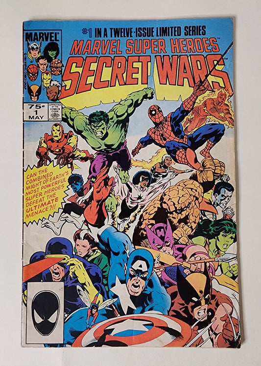 Marvel Super-Heroes Secret Wars #1 (GD/VG)