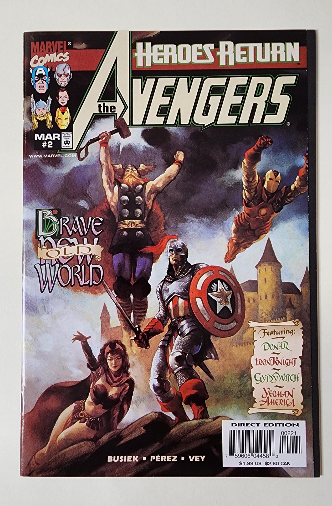 Avengers (Vol. 3) #2 Variant (VF)