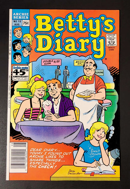 Betty's Diary #10 (VF+)