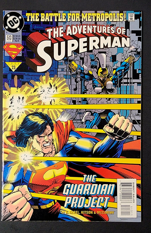 Adventures of Superman #513 (VF-)