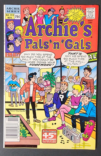 Archie's Pals 'n' Gals #193 (FN+)