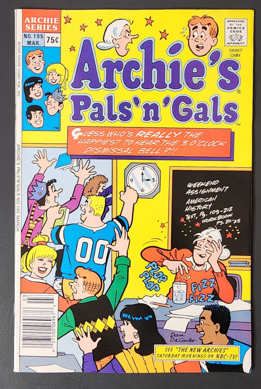Archie's Pals 'n' Gals #195 (VF)