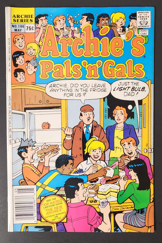 Archie's Pals 'n' Gals #196 (VF+)