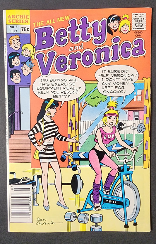 Betty and Veronica (Vol. 2) #2 (VF/NM)