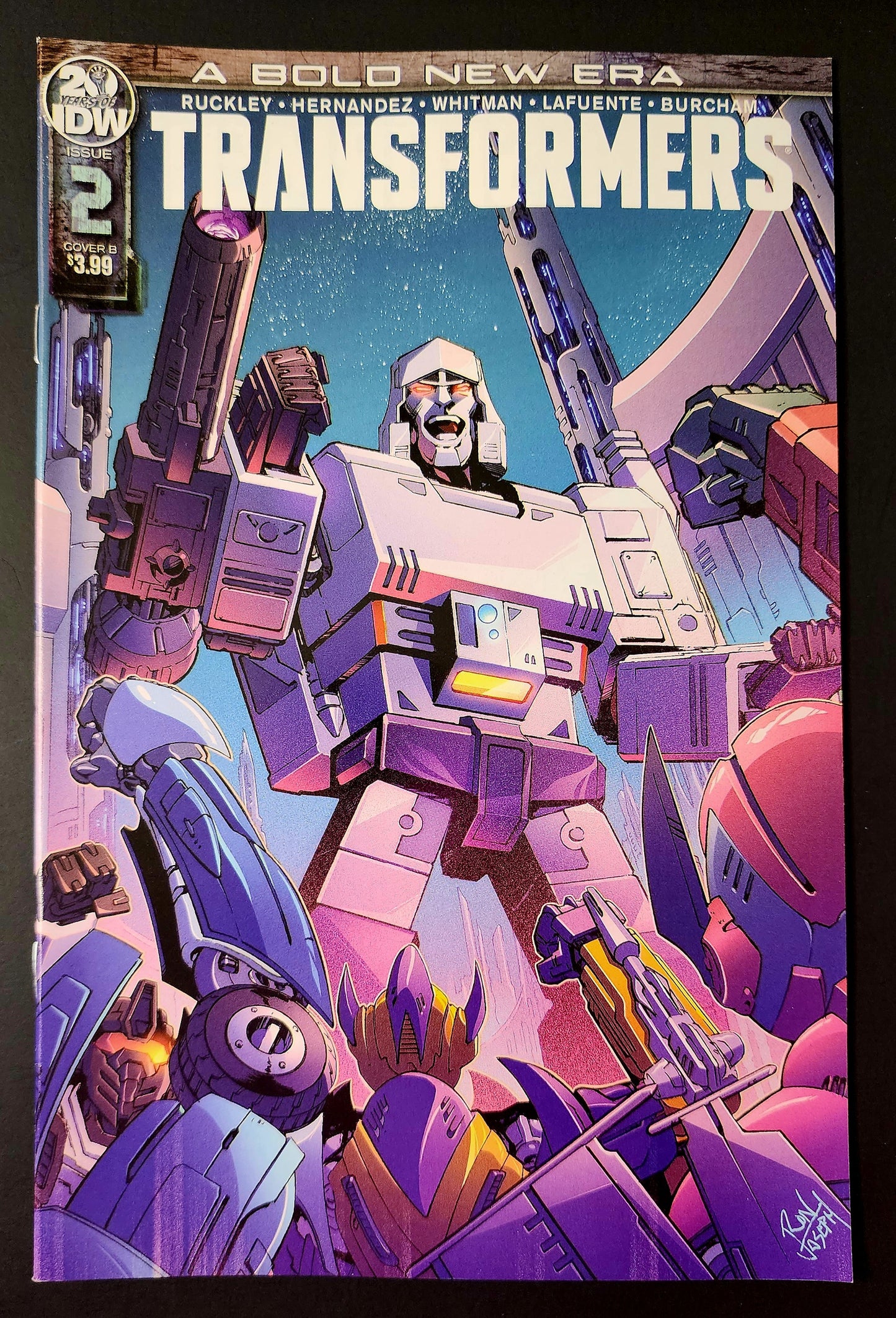 Transformers (2019) #2 Cover B (FN/VF)
