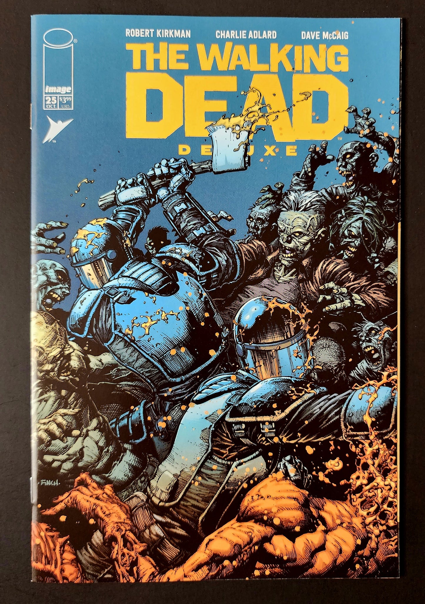 The Walking Dead Deluxe #25 Cover A (VF+)