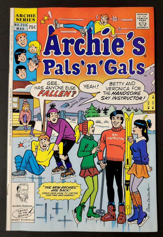 Archie's Pals 'N' Gals #204 (VF+)