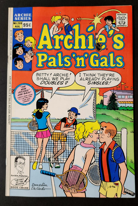 Archie's Pals 'N' Gals #208 (VF+)