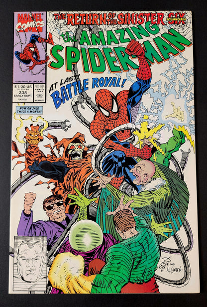 Amazing Spider-Man #338 (VF-)