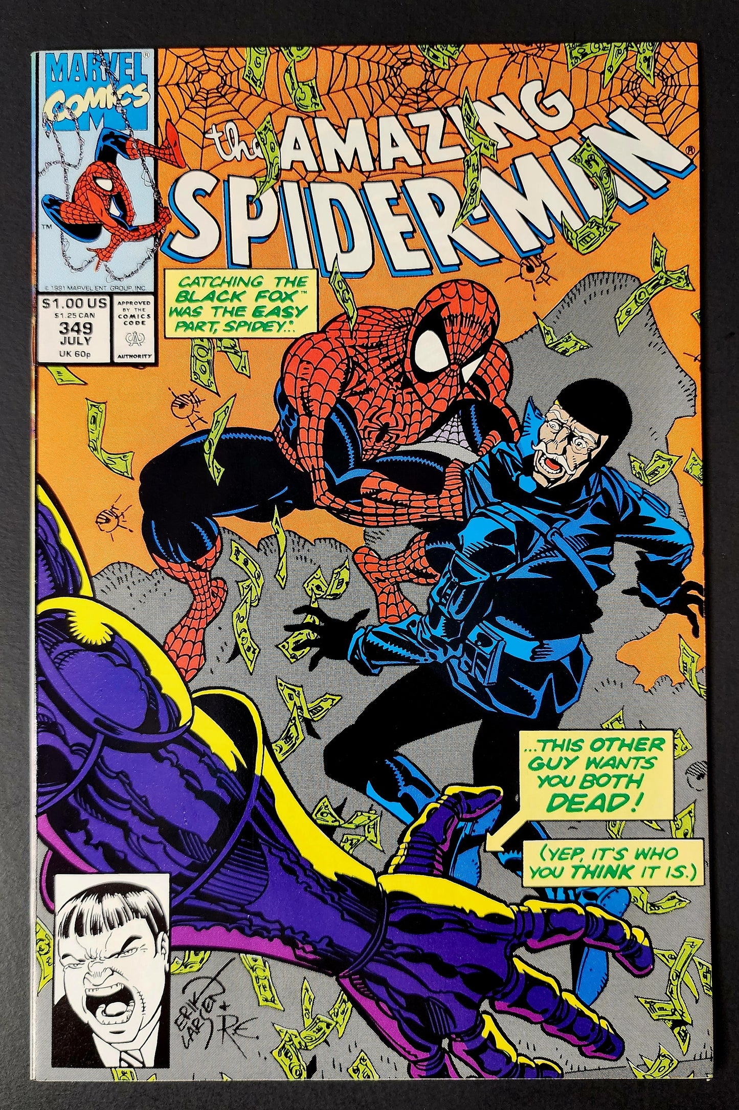 Amazing Spider-Man #349 (VF-)