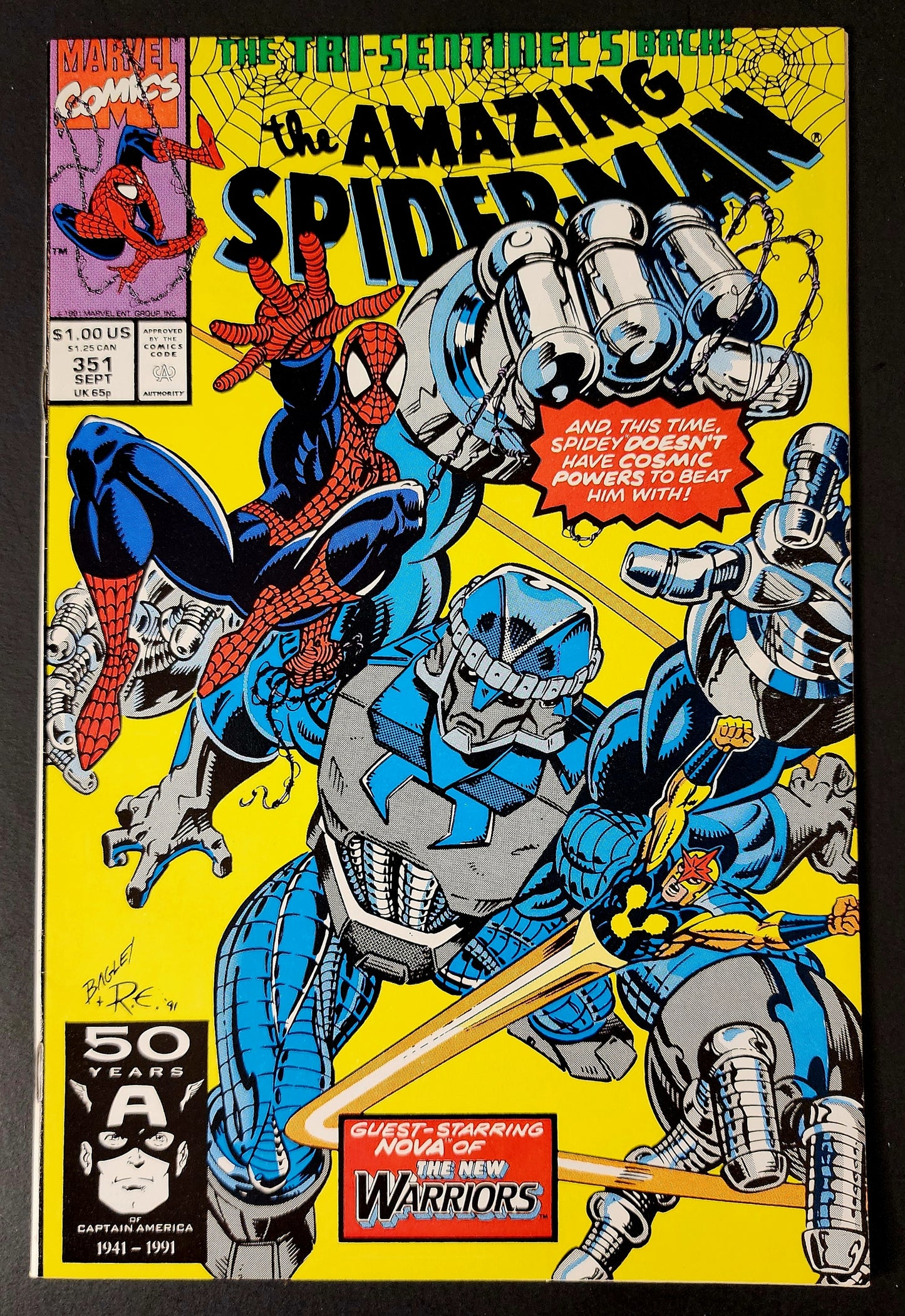 Amazing Spider-Man #351 (FN+)