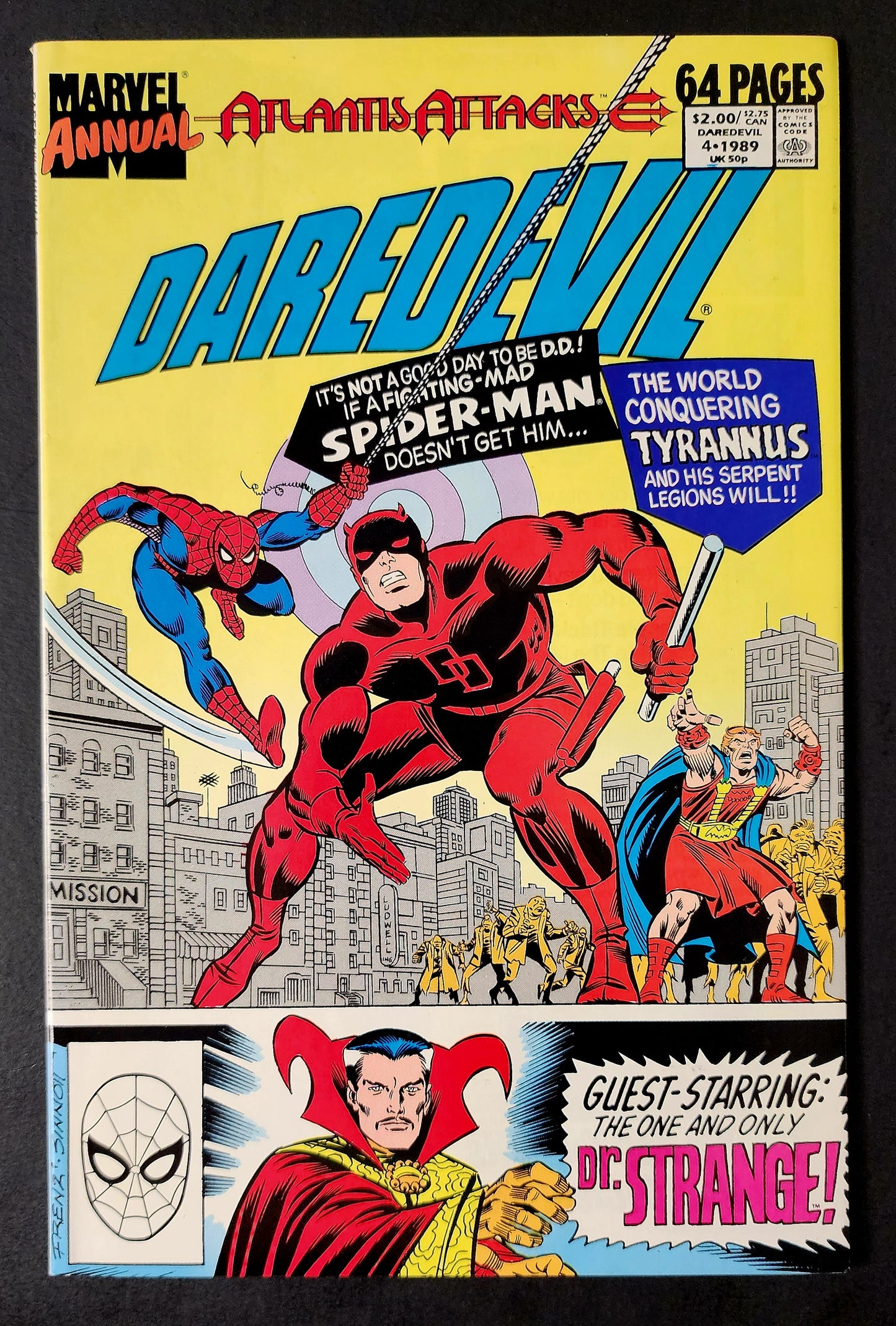 Daredevil Annual #4 (VF-)