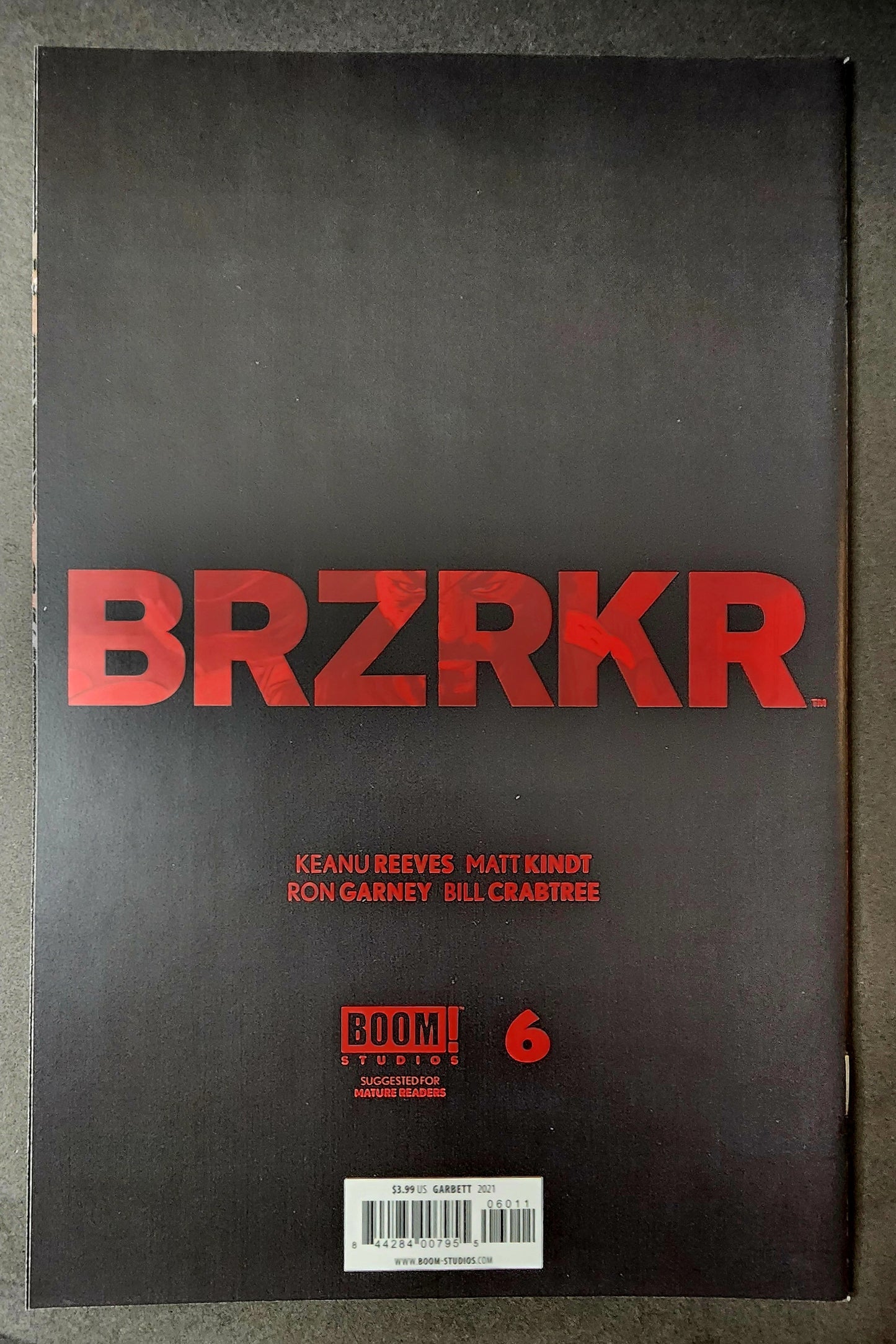 BRZRKR #6 Cover A (NM)