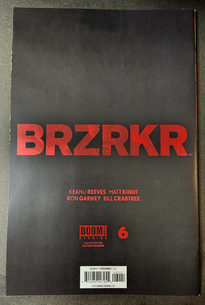 BRZRKR #6 Cover B (NM)