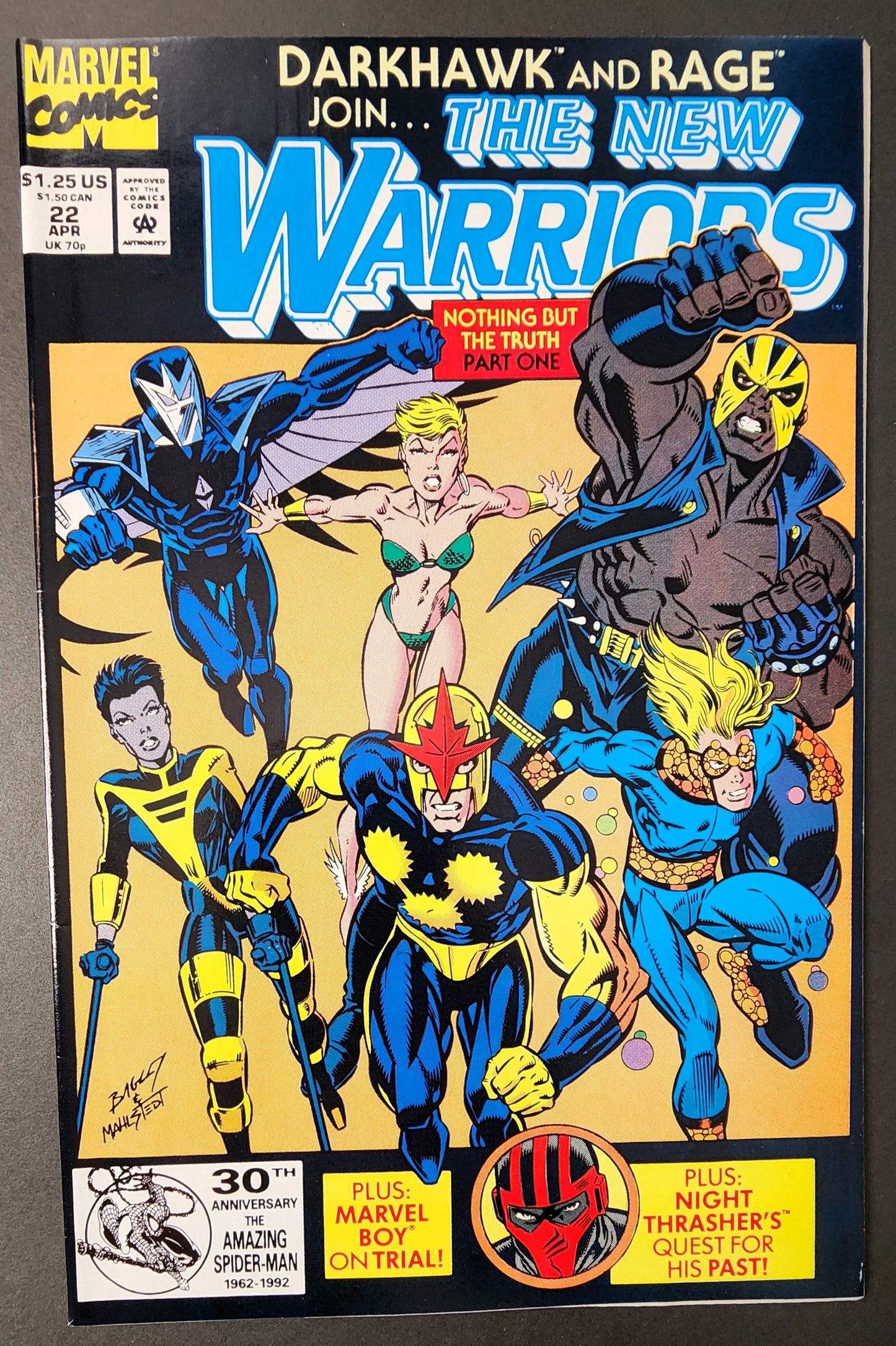 The New Warriors #22 (FN+)