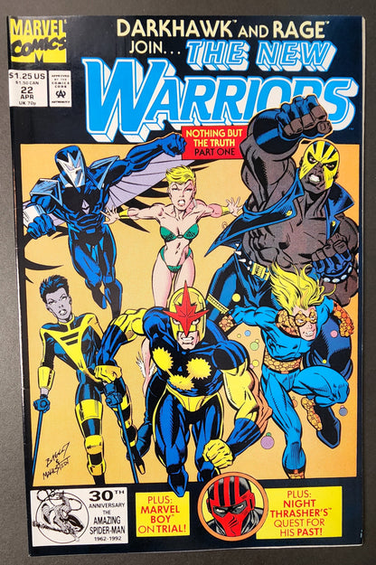 The New Warriors #22 (FN+)