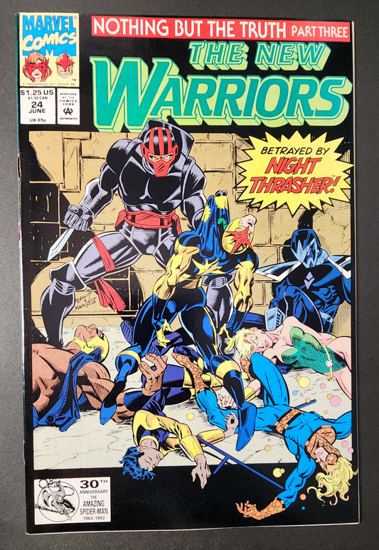 The New Warriors #24 (FN+)