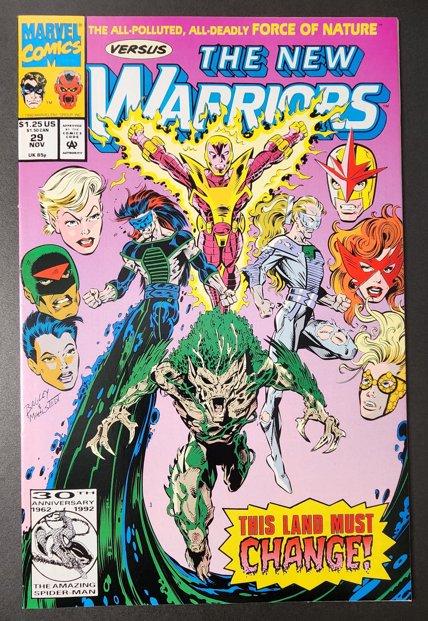 The New Warriors #29 (FN-)