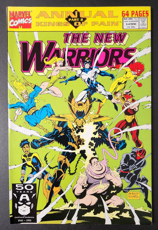 The New Warriors Annual #1 (FN)