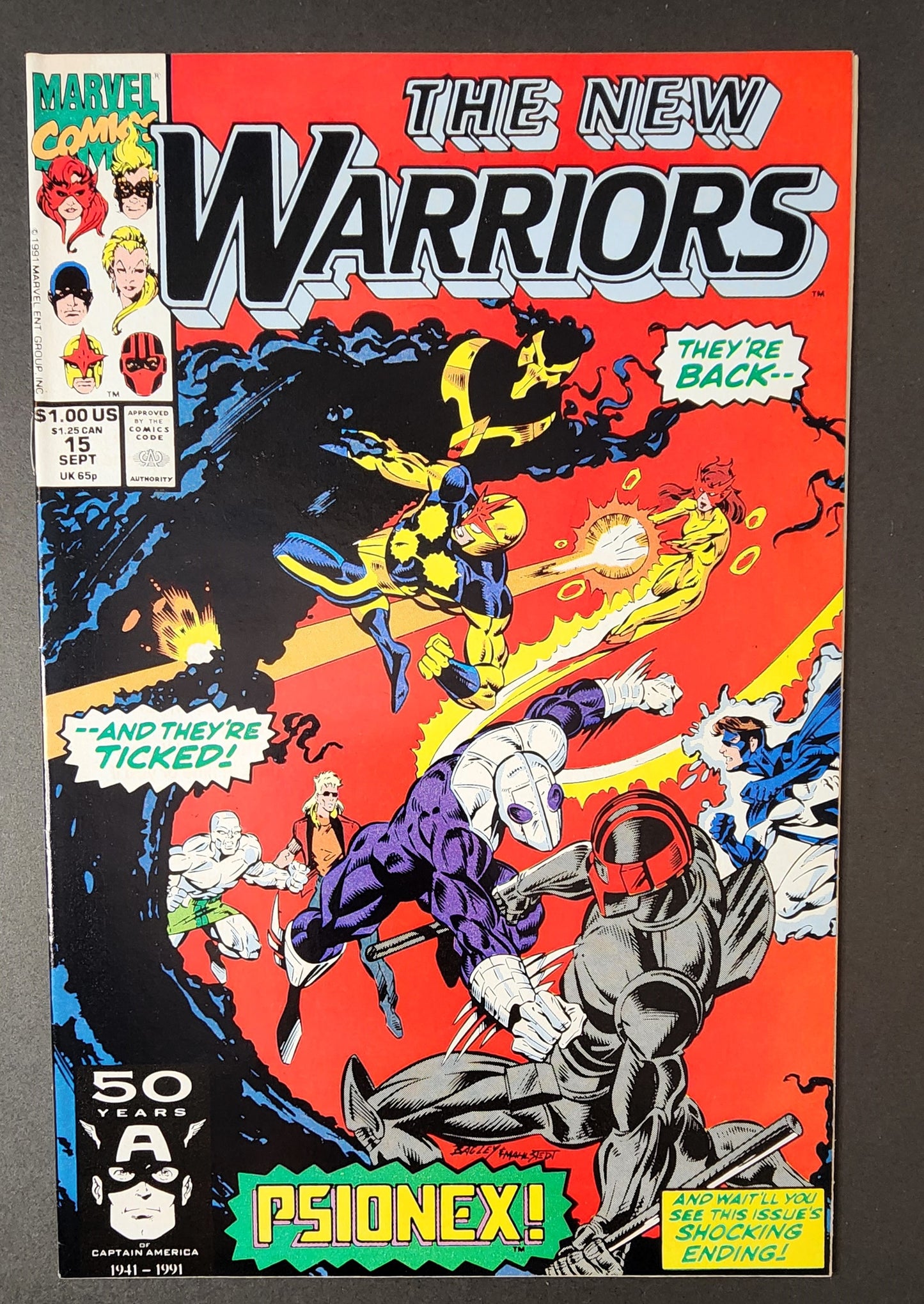 The New Warriors #15 (FN)