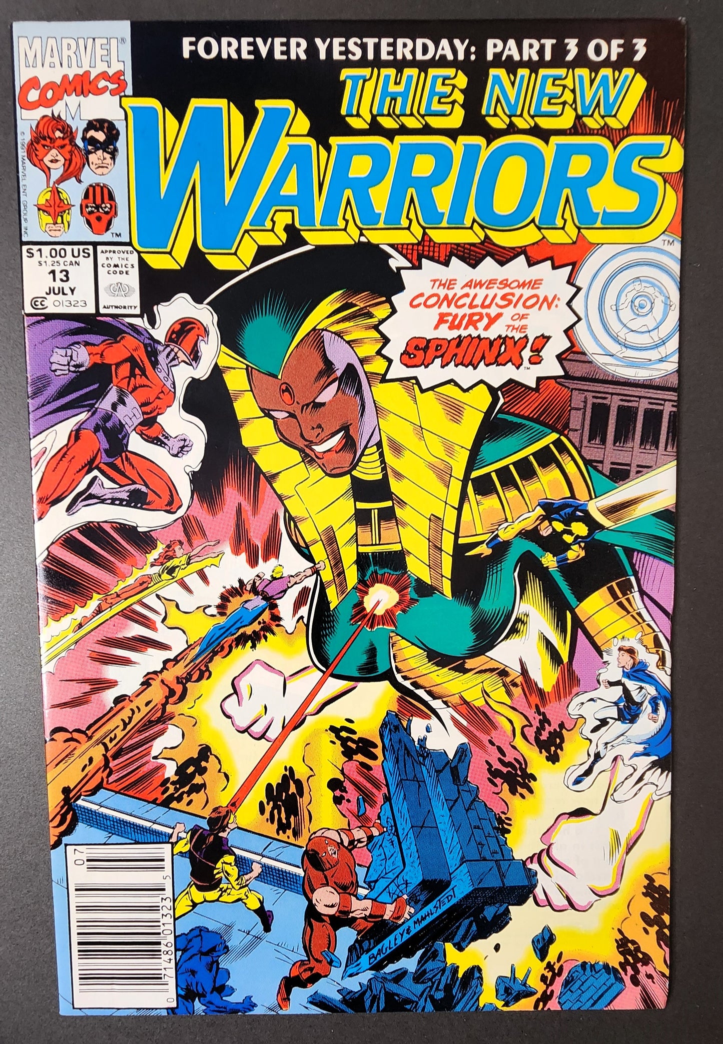 The New Warriors #13 (FN-)