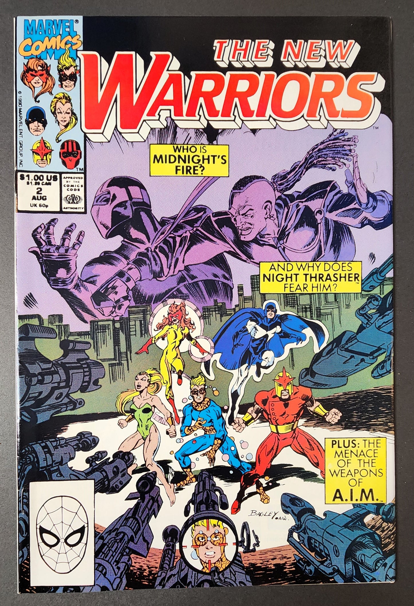 The New Warriors #2 (FN-)