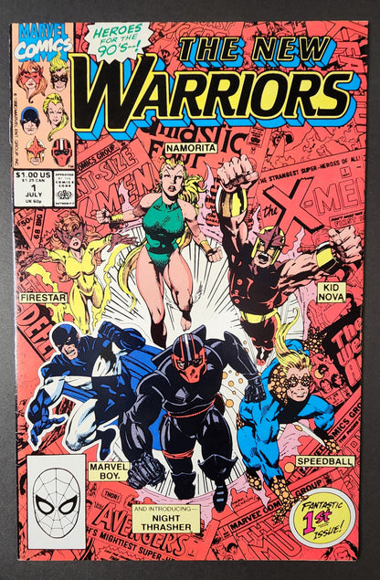 The New Warriors #1 (FN-)