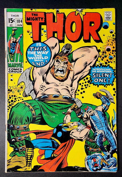 Thor #184 (Coupon Missing on Back Cover)