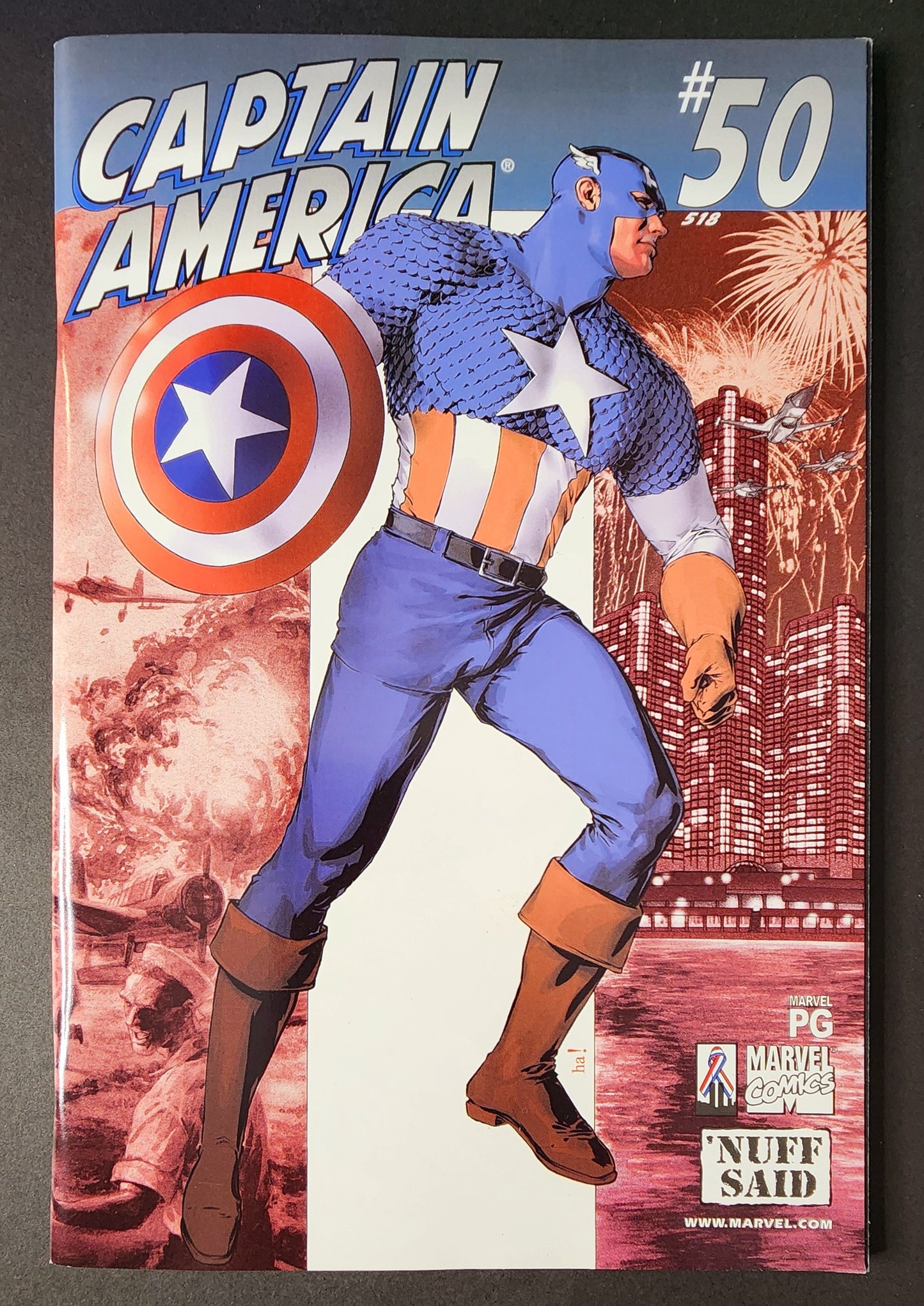 Captain America (Vol. 3) #50 (VF-)