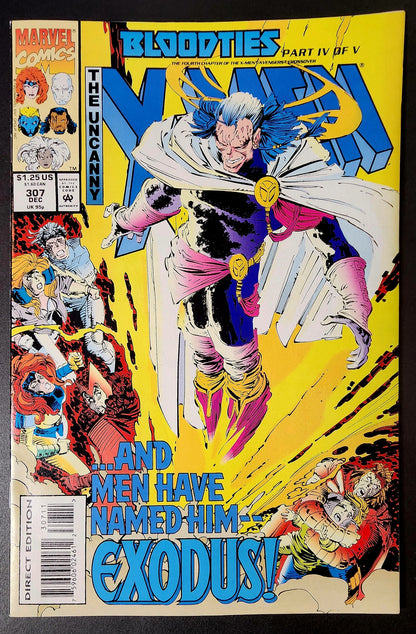 Uncanny X-Men #307 (VF-)