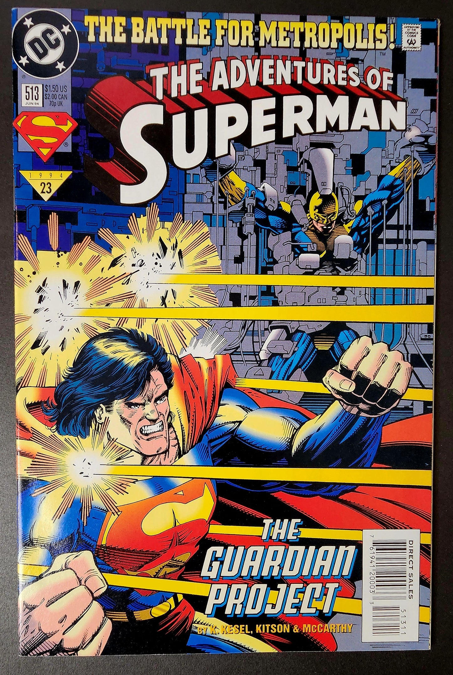 Adventures of Superman #513 (VF)