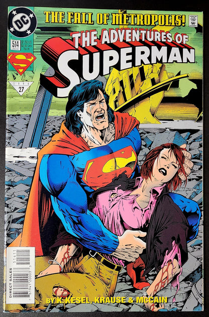 Adventures of Superman #514 (VF-)