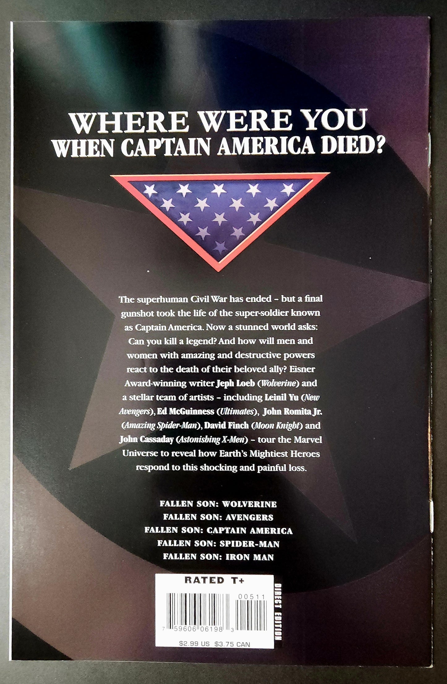 Fallen Son: The Death of Captain America #5 (VF)