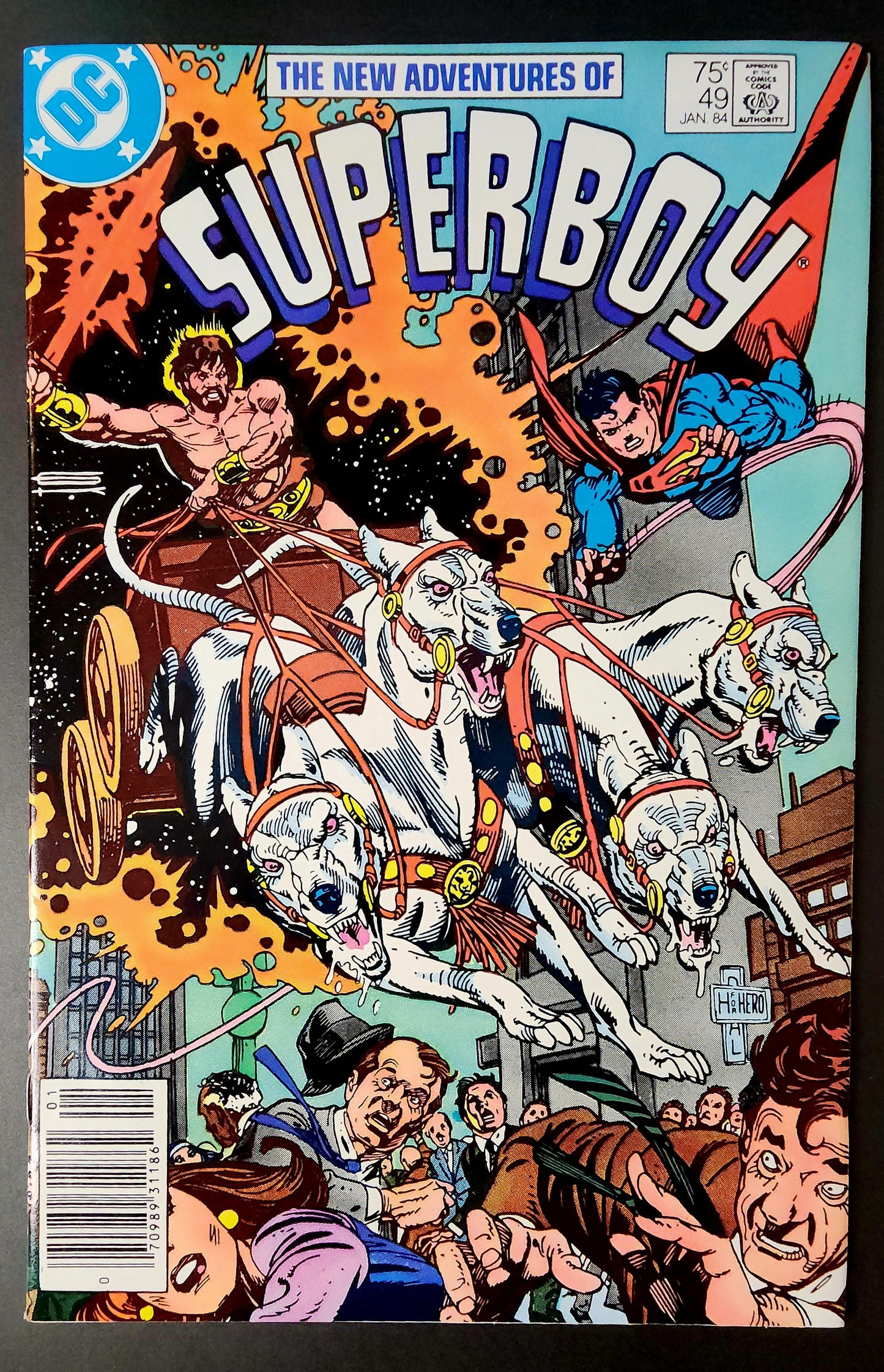 The New Adventures of Superboy #49 (FN+)