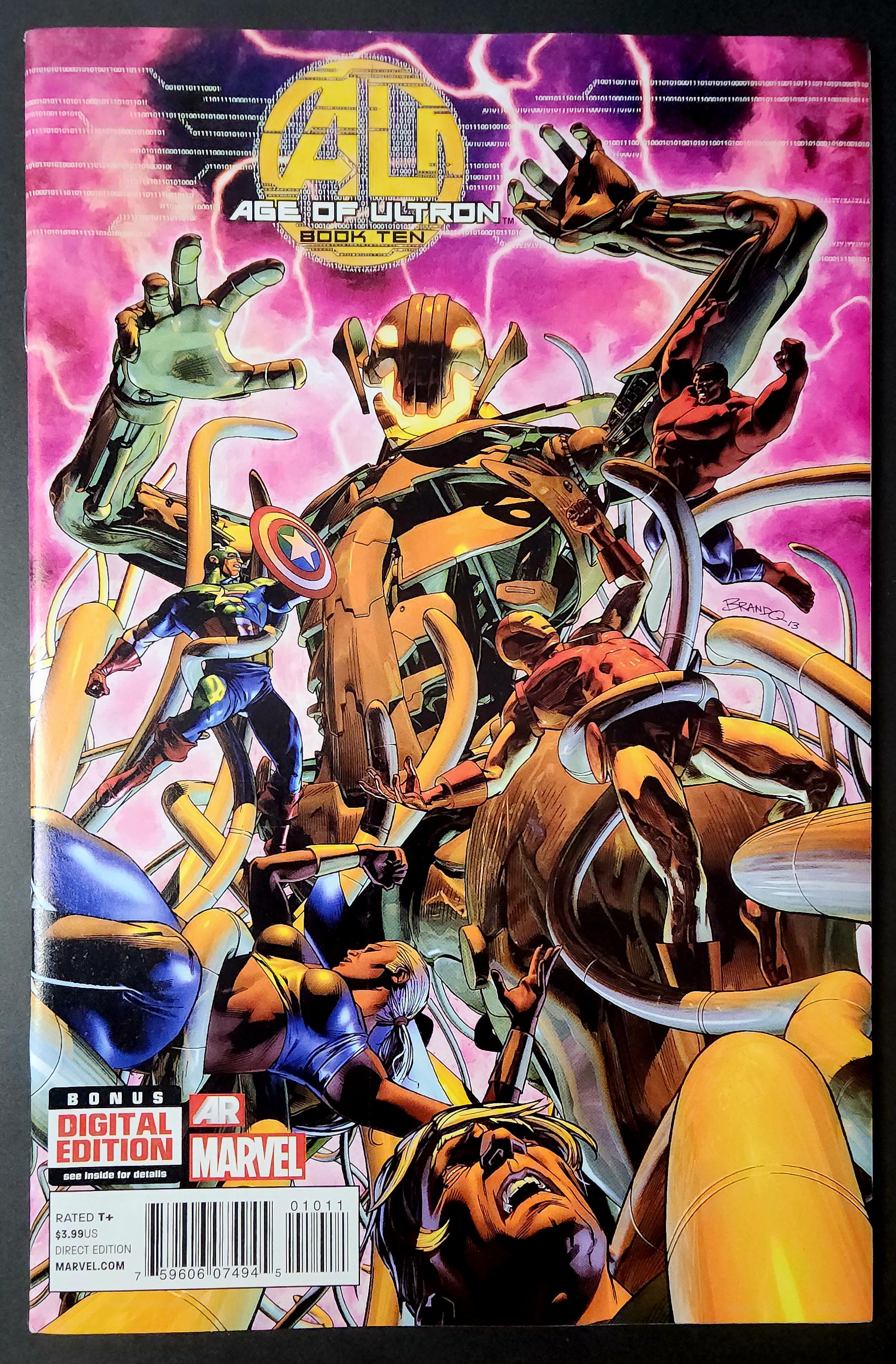 Ultron Without Mask Age of Ultron #10 (VF+) – Without Fear Comics